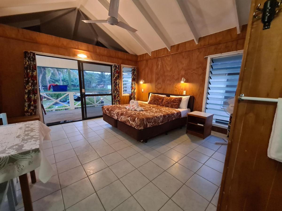 عموري Sunny Beach Bungalows - Aitutaki المظهر الخارجي الصورة